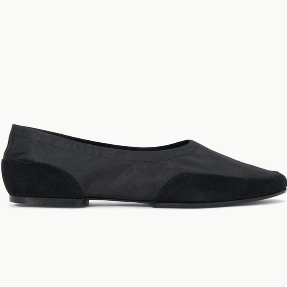 STAUD ALBA SPORT BALLET FLAT BLACK
